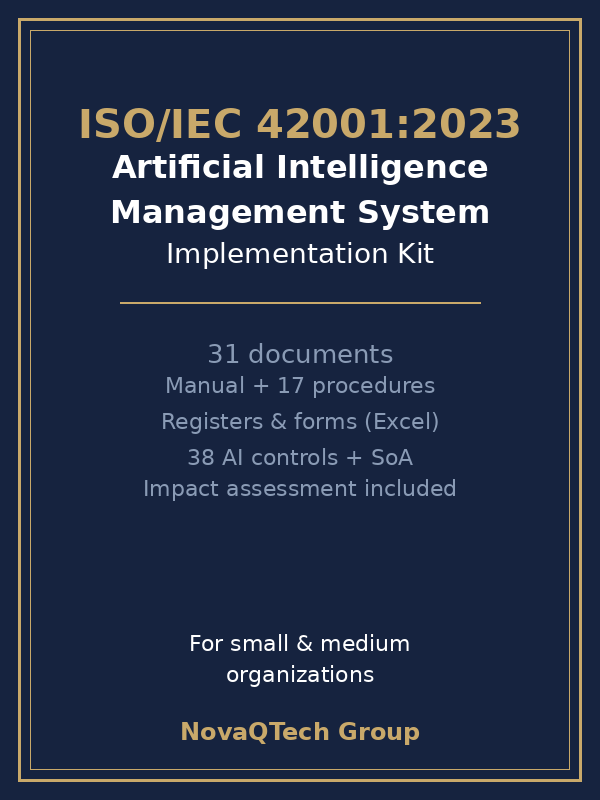 ISO/IEC 42001:2023 AI Management System Implementation Kit